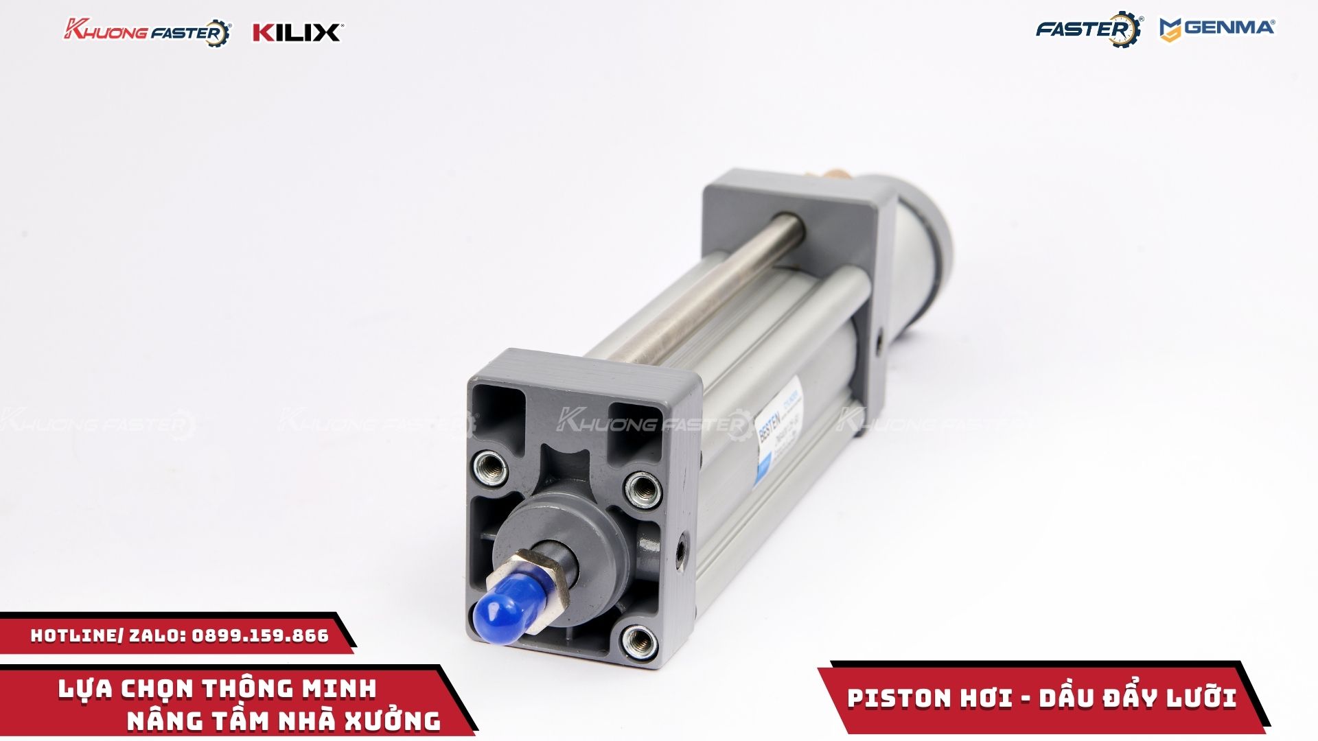 Piston Máy Cắt Nhôm Chính Hãng – Giải Pháp Đẩy, Nâng Hạ, Điều Khiển Lưỡi Cắt Nhôm Mạnh Mẽ, Bền Bỉ, Giá Tốt